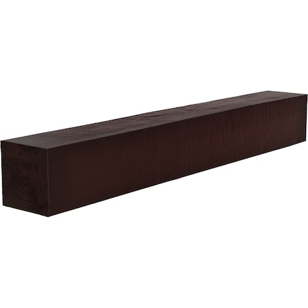 Ekena Millwork Rough Cedar Faux Wood Fireplace Mantel, Premium Cherry, 8"H x 12"D x 60"W MANURC08X12X60ZY